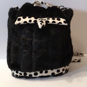 B’s Custom Made Faux Mink Backpack